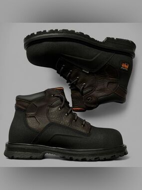 Timberland Pro Men’s 6” PowerWelt Steel Toe Workwear Leather Boots. Size 12.